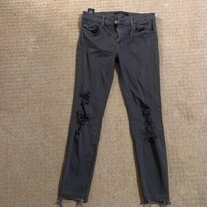 J BRAND cropped Demen Grey jeans! Size 27